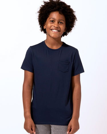 Kids Invincible Crew Neck Pocket Tee Boys Tops Tshirt Threads 4 Thought 