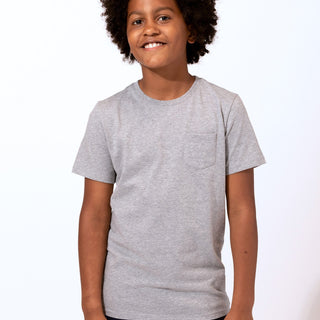 Kids Invincible Crew Neck Pocket Tee Boys Tops Tshirt Threads 4 Thought 