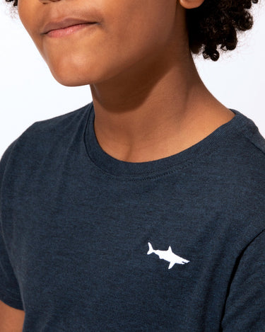 Boys Shark Embroidered Tee Boys Tops Tshirt Threads 4 Thought 