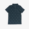 Boys Micro Anchor Print Polo Boys Tops Threads 4 Thought 