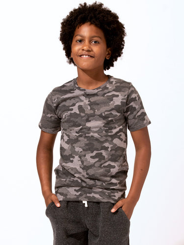 Boys Cvc Porter Camo Crew Boys Tops Threads 4 Thought 