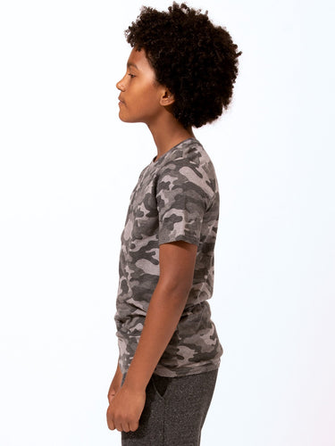 Boys Cvc Porter Camo Crew Boys Tops Threads 4 Thought 