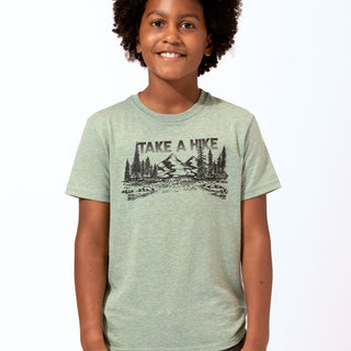 Boy's Take A Hike Graphic Tee Boys Tops Tshirt Threads 4 Thought 