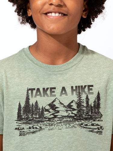 Boy's Take A Hike Graphic Tee Boys Tops Tshirt Threads 4 Thought 