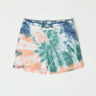 Little Girl's Spiral Tie Dye Guille Short Girls Bottoms Shorts Threads 4 Thought