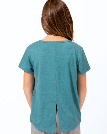 Kerry Split Back Tee Girls Tops Threads 4 Thought 