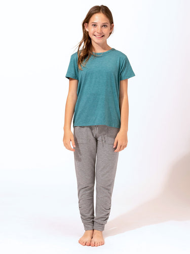 Kerry Split Back Tee Girls Tops Threads 4 Thought 