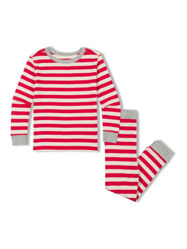 Theo + Leigh Kids Stripe Pajama Kids Pajamas Theo+Leigh 