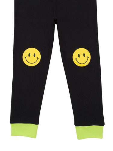 Theo + Leigh X Little Nomad Smiley Pajama Set Kids Pajamas Theo+Leigh 