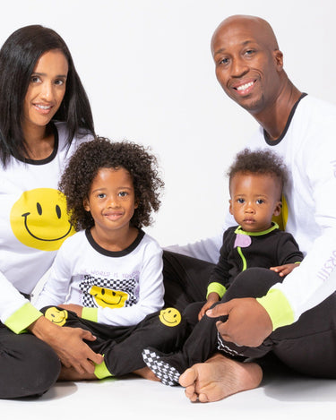 Theo + Leigh X Little Nomad Smiley Pajama Set Mens Pajamas Theo+Leigh 