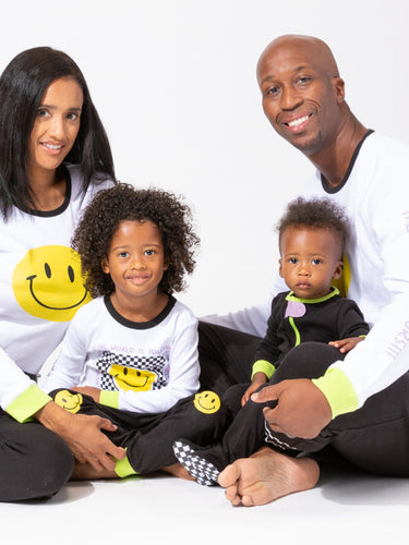 Theo + Leigh X Little Nomad Smiley Pajama Set Mens Pajamas Theo+Leigh 