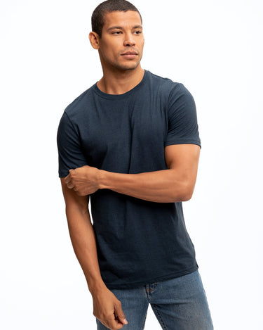 Old Navy Men's Soft-Washed chest-pocket Crew-Neck T-Shirt - Black - Tall Size L