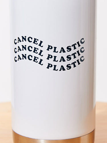 Cancel Plastic Water Bottle Accessories - Water Bottles Threads 4 Thought