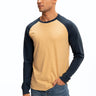 Triblend Long Sleeve Raglan Tee Mens Tops Tshirt Long Threads 4 Thought 