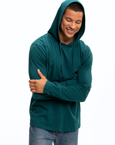 Slub Jersey Pullover Hoodie Mens Outerwear Sweatshirt Threads 4 Thought 