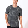 Skipper Monstera Crew Tee Mens Tops Tshirt Short Threads 4 Thought 