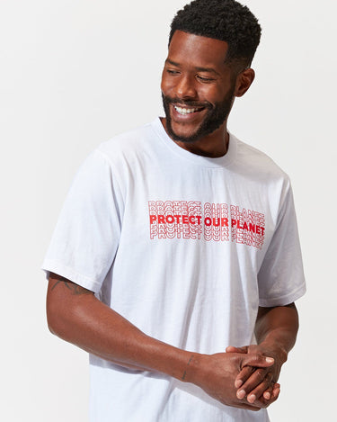 Protect Our Planet Graphic Tee Mens Tops Tshirt Threads 4 Thought