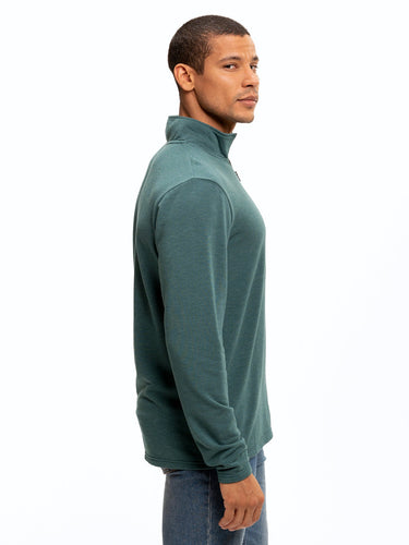 Kace Featherweight Lounge Mock Neck Mens Outerwear Sweatshirt Threads 4 Thought 