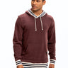 Tyson Contrast Rib Pullover Hoodie Mens Outerwear Sweatshirt Threads 4 Thought 