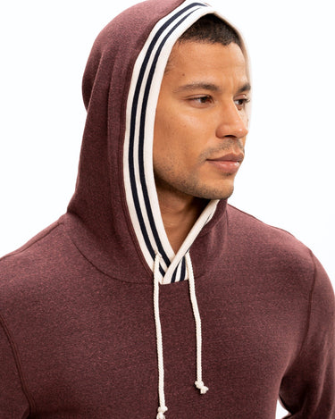 Tyson Contrast Rib Pullover Hoodie Mens Outerwear Sweatshirt Threads 4 Thought 