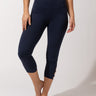 Monica Crop Criss Cross Legging Womens Bottoms Leggings Threads 4 Thought XS Raw Denim 