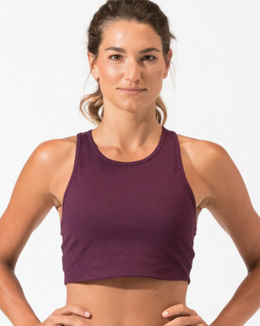 Kensi Rib Sports Bra Womens Tops Bra Threads 4 Thought 