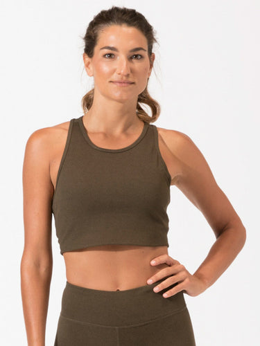 Kensi Rib Sports Bra Womens Tops Bra Threads 4 Thought 