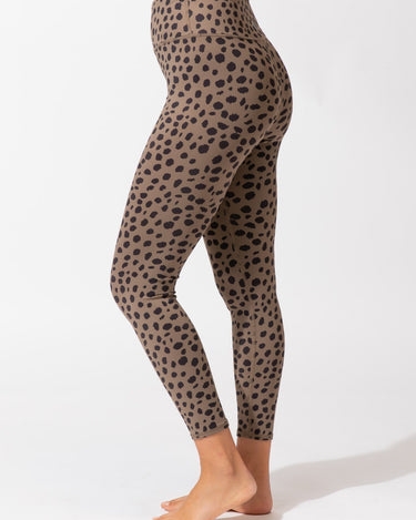 Jackie Animal Print Hi-Rise 7/8 Legging Womens Bottoms Leggings Threads 4 Thought 