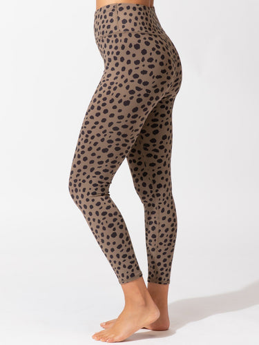 Jackie Animal Print Hi-Rise 7/8 Legging Womens Bottoms Leggings Threads 4 Thought 