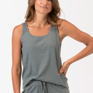 Mellie Soft Rib Tank Womens Tops Sleep Threads 4 Thought 