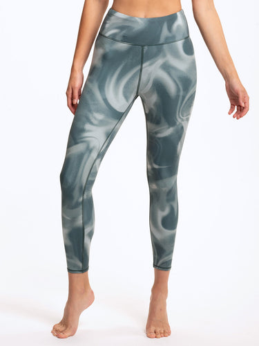 Jackie Tide Pool Print Hi-Rise 7/8 Legging Womens Bottoms Leggings Threads 4 Thought 