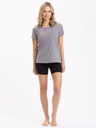 Odette Triblend Crew Tee Womens Tops Short Threads 4 Thought 