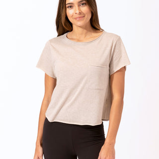 Maggie Triblend Tee Womens Tops Short Threads 4 Thought 