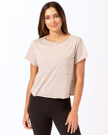 Maggie Triblend Tee Womens Tops Short Threads 4 Thought 