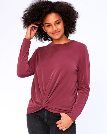 Susie Knot Front Top Womens Tops Threads 4 Thought