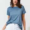 Peggy Burnout Step-Hem Tee Womens Tops Tee Threads 4 Thought