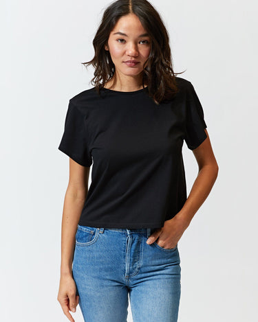 Invincible Cropped Crew Tee Womens Tops Tee Threads 4 Thought