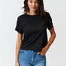 Invincible Cropped Crew Tee Womens Tops Tee Threads 4 Thought