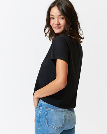 Invincible Cropped Crew Tee Womens Tops Tee Threads 4 Thought