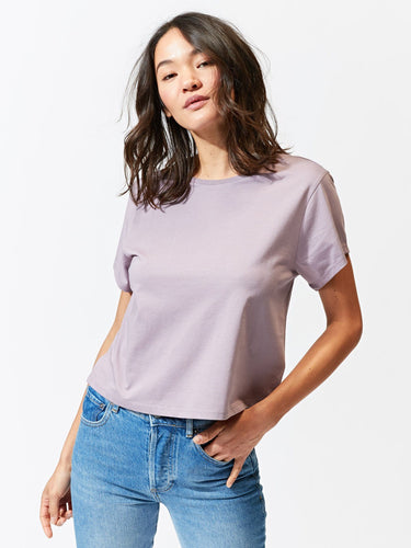 Women’s Invincible Cropped Crew Tee Womens Tops Tee Threads 4 Thought