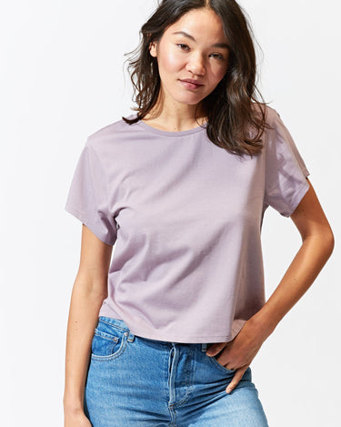 Women’s Invincible Cropped Crew Tee Womens Tops Tee Threads 4 Thought