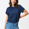 Invincible Cropped Crew Tee Womens Tops Tee Threads 4 Thought