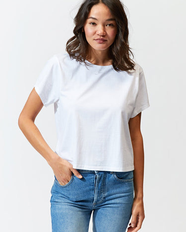 Invincible Cropped Crew Tee Womens Tops Tee Threads 4 Thought