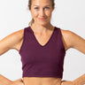 Maliha Twist-Back Top Womens Tops SportsBra Threads 4 Thought 