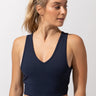 Maliha Twist-Back Top Womens Tops SportsBra Threads 4 Thought 