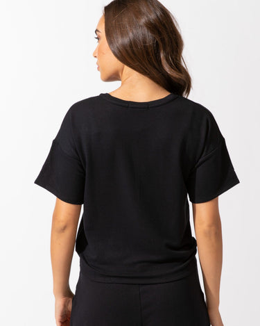 Drop Shoulder Tee Womens Tops Tee Threads 4 Thought 