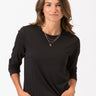 Women's Invincible Long Sleeve Scoop Neck Womens Tops Top Threads 4 Thought 