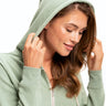 Triblend Zip Hoodie Womens Outerwear Sweatshirt Threads 4 Thought 