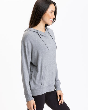 Madge Feather Fleece Pullover Hoodie – Threads 4 Thought