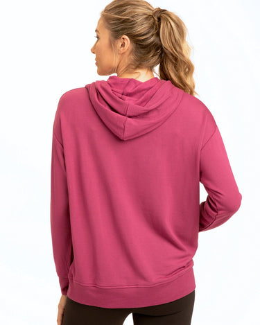 Madge Feather Fleece Pullover Hoodie